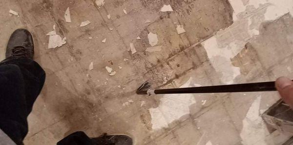 Floor demolition