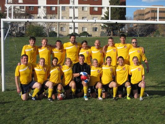 Colorado Coed Soccer League Back-to-back D2 Champs