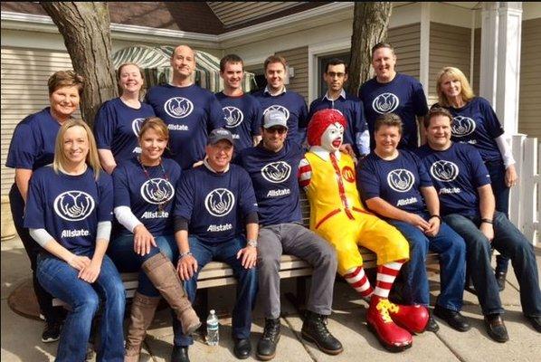 Volunteering with Ronald McDonald House Upper Midwest