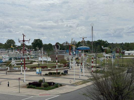 Whirligig park 1 block away