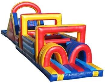 Inflatable obstacle course