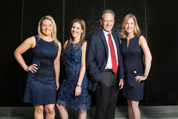 Left to right: Dr. Kendall Adams, Dr. Susanne Lashgari Prather, Dr. J. Jeffrey Elliott, and Dr. Colleen Borelli