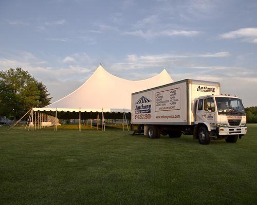 Anthony Party Rentals truck