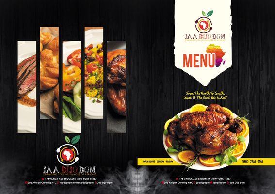 Call us now for your first African food order!