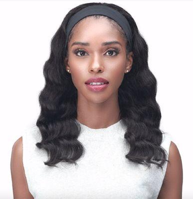 *NEW TRENDING WIG ALERT*
 Bobbi Boss Unprocessed 100% Human Hair Headband Wig MediFresh ACTIVE *extra headband included 
 NOW in stock******