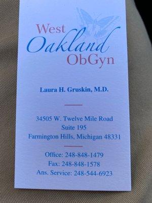 West oak obgyn