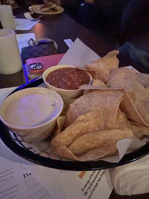 Chips and queso