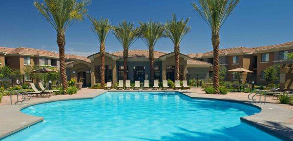 APARTMENT POOL IN GILBERT