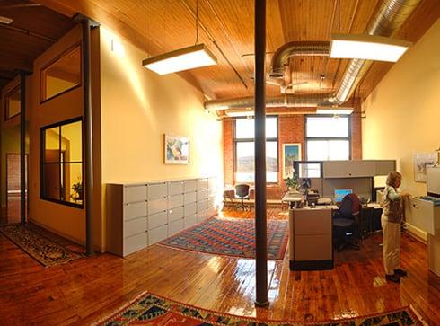 Custom Class A office space at Open Square.