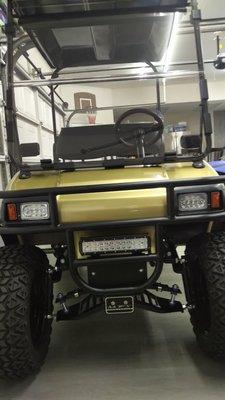 Club Car DS - Gold and Black