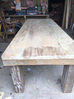 Always building farm tables