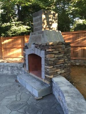 Eldorado bluffstone olive grove , coos bay with trim stone veneer