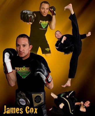 James Cox Premier Martial Arts Abilene, Texas. 
 3287 South 14th Street - (325)-676-2696 and 6410 Buffalo Gap Road - (325)-704-5454.