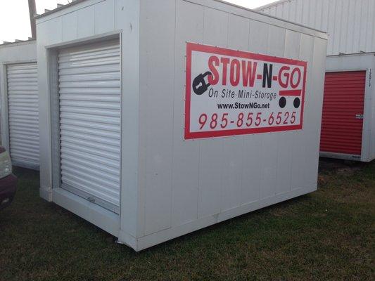 Stow-N-Go  stowngo.net 985-855-6525 On Site Mini - Storage