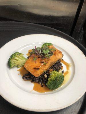 Miso  glaze salmon