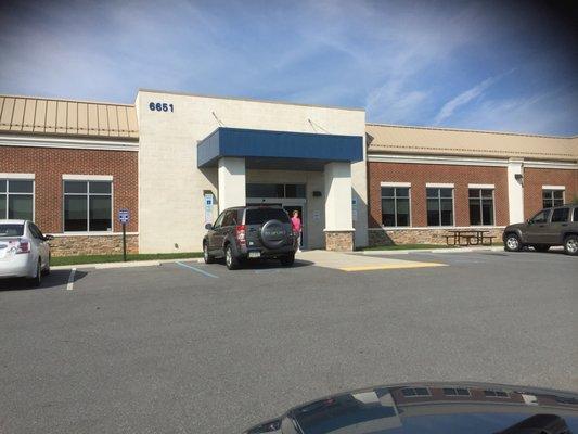 Building Entrance, East Side