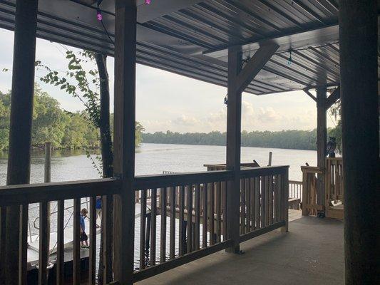 Lower level right on the Suwannee River