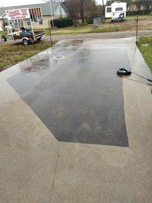 Concrete Power Washing