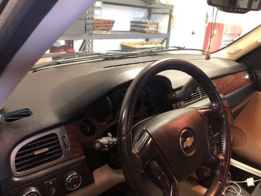 Dashboard Chevy Tahoe