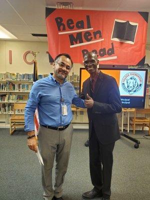 Village Elementary's Principal Marc LaRose and ACHC Founder & CEO Pablo Uriarte