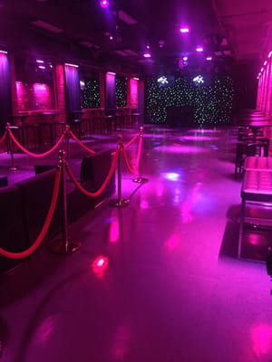 Night club banquet hall