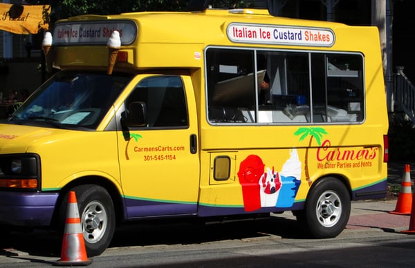 Food Truck night event at the Kensington Service Center in Kensington, MD last night-great food and turn-out!