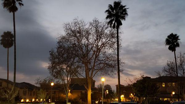 Winter sunset in Simi.