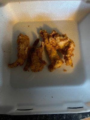 Chicken strip basket