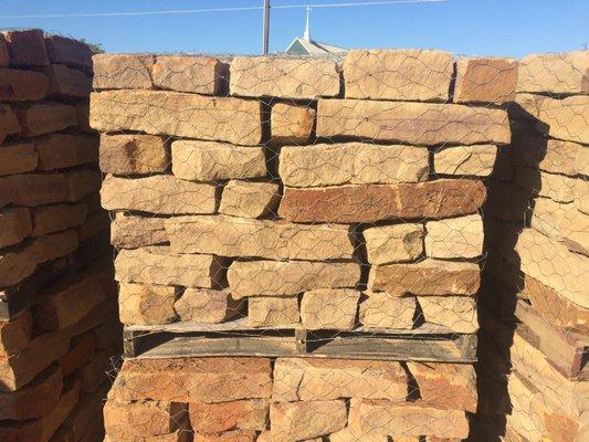 Our yard is fully stocked with a wide variety of stone, concrete blocks, mortar, and other masonry supplies.