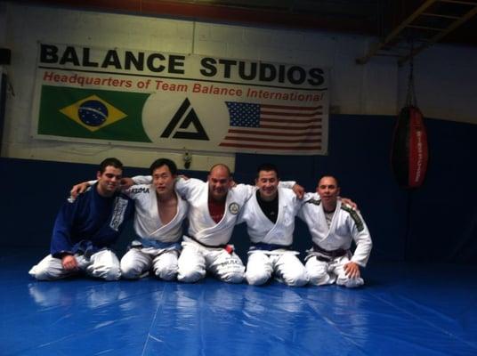 A small morning gi class at Balance after sparring!