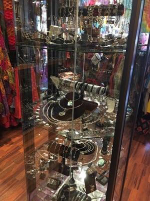 One of several jewelry displays