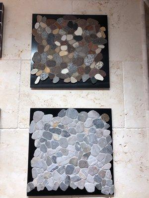 New pebble mosaics