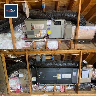 Trane variable speed Air Handler