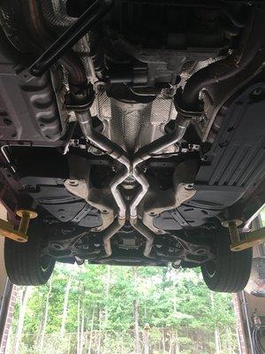 Durango x pipe install with resonator delete