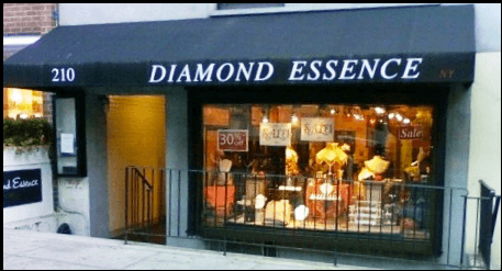 Diamond Essence NY Storefront