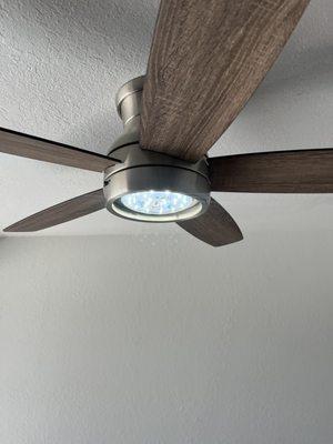 New Ceiling Fan Install