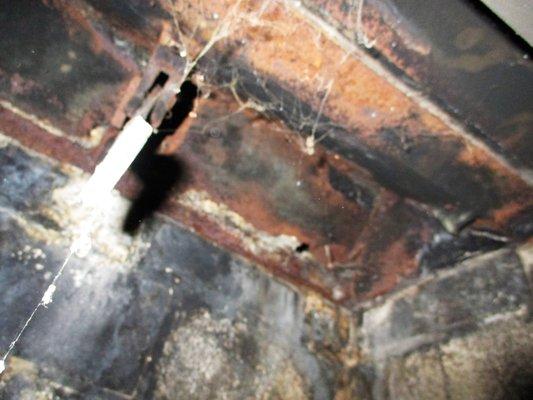 Would you have gone up into the chimney to see a rotted and none functional fireplace damper