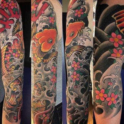 3/4 Japanese sleeve by Mike.