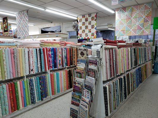 Fabulous fabric, books, patterns and notions for anyone who sews.