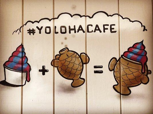 #yolohacafe and get $1 off your next purchase!