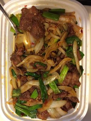 Mongolian beef