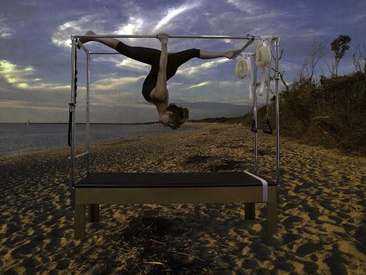 Back Extension Susan Milosky on Trapeze Table