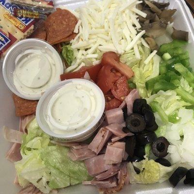 It's hard to beat their chef salads with all the delicious toppings for a quick & easy lunch