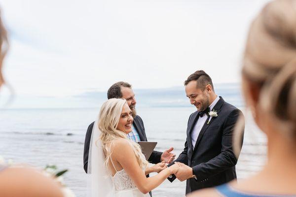 Beach Elopement Ceremony