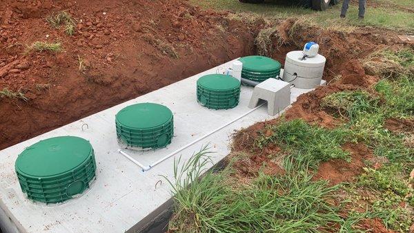 New septic