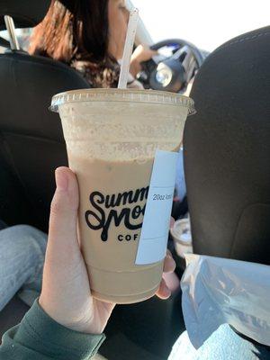 Iced Cinnamoon Latte - 20oz