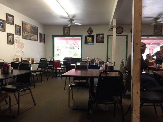 Dining area.