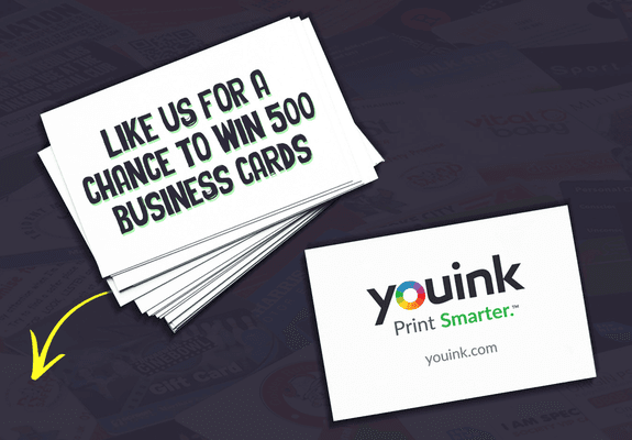 Like our page for a chance to win 500 business cards!
 https://www.facebook.com/youinkprint