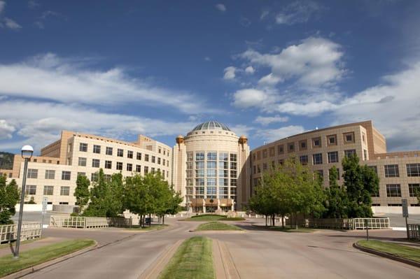 The Golden, Colorado court house