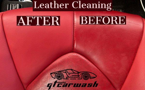 Leather Cleaning at it's finest..